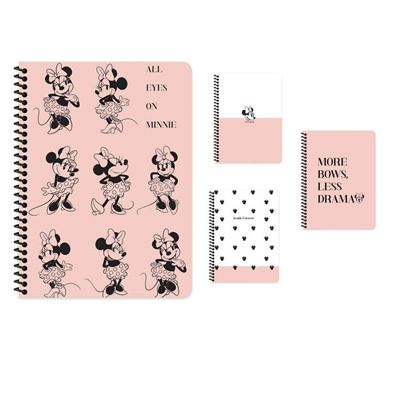 Keskin Color Minnie Mouse Karton Kapak Defter 20x28 cm 80 Yaprak Çizgili
