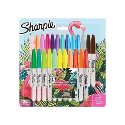 Sharpie Permanent Markör Fine Flamingo 24'lü 